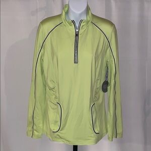 NWT Zynergy Golf Chico’s shirt sz-1 (8-10) M